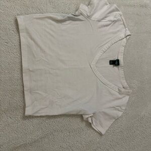 Wild Fable White Crop Top